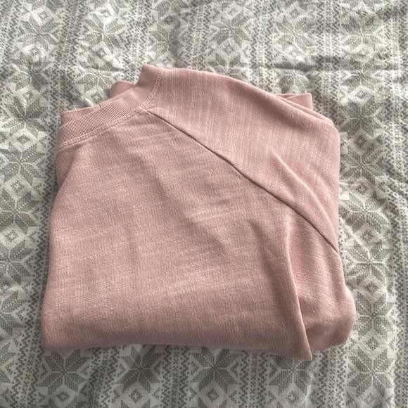 J. Crew Pink Crew Neck Sweatshirt - Picture 7 of 8
